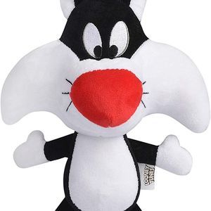LOONEY TUNES for Pets Sylvester The Cat Big Head Plush Dog Toy